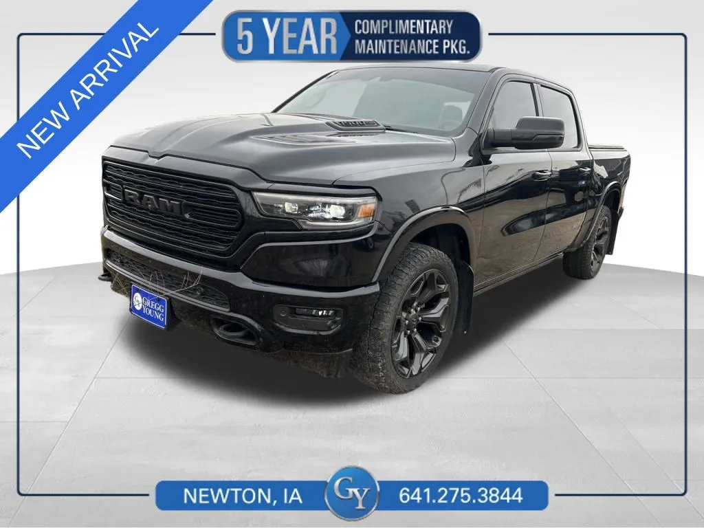 Black 2020 Ram 1500 Limited for sale in Newton, IA