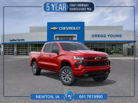 Red 2026 Chevrolet Silverado 1500 RST for sale in Newton, IA