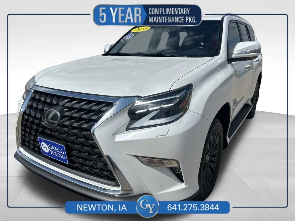 White 2020 Lexus GX 460 for sale in Newton, IA