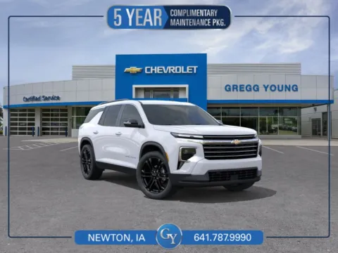 White 2026 Chevrolet Traverse LT for sale in Newton, IA