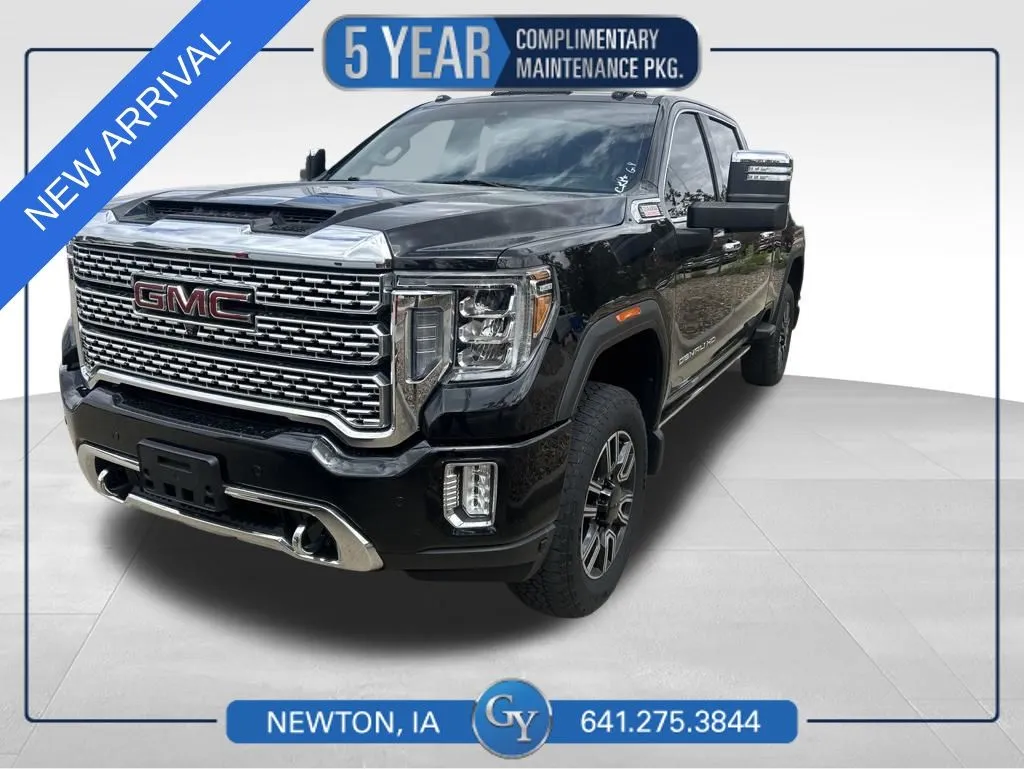 Black 2021 GMC Sierra 2500HD Denali for sale in Newton, IA