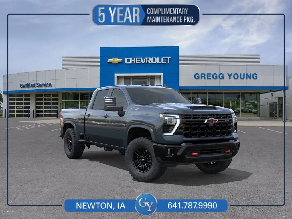 Gray 2026 Chevrolet Silverado 2500HD ZR2 for sale in Newton, IA