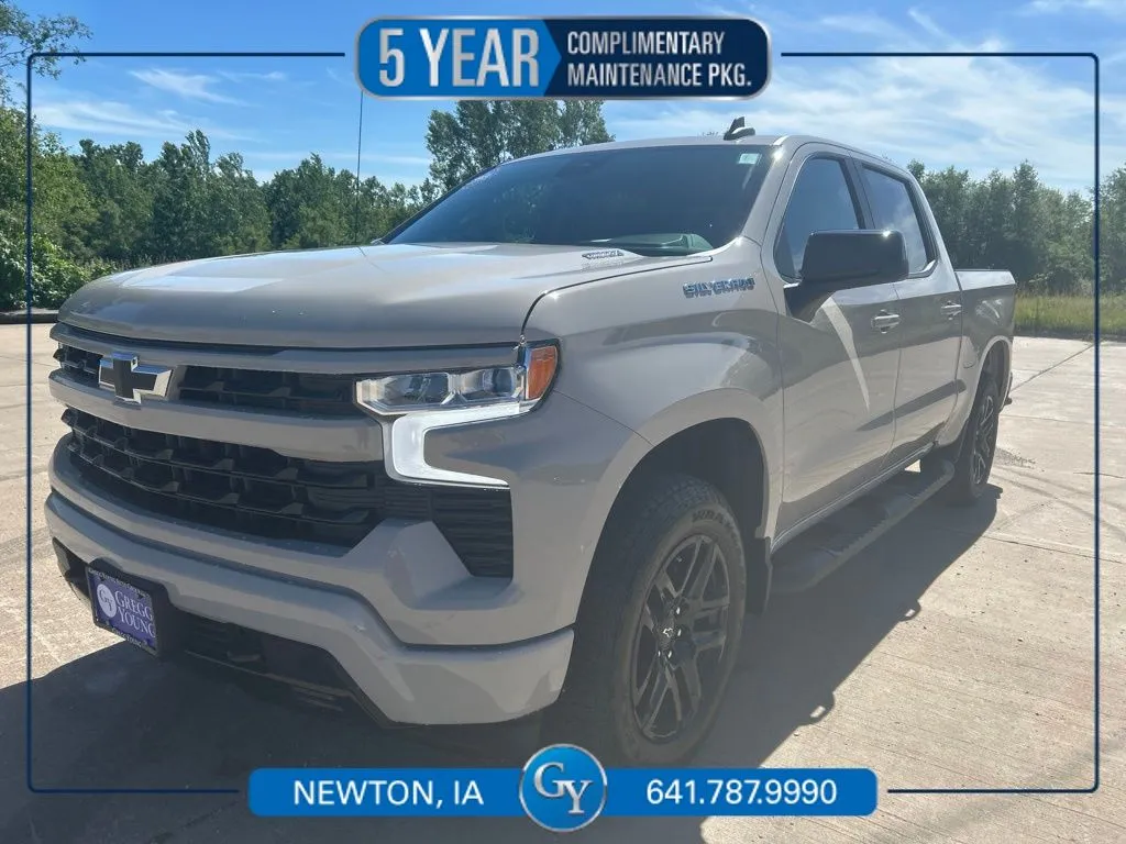 White 2026 Chevrolet Silverado 1500 RST for sale in Newton, IA