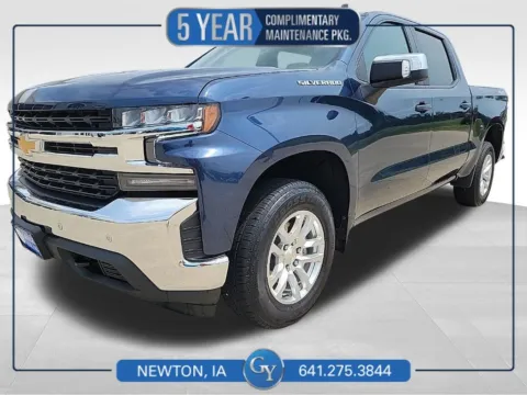Blue 2022 Chevrolet Silverado 1500 LTD LT for sale in Newton, IA