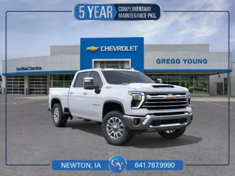 White 2026 Chevrolet Silverado 2500HD LTZ for sale in Newton, IA