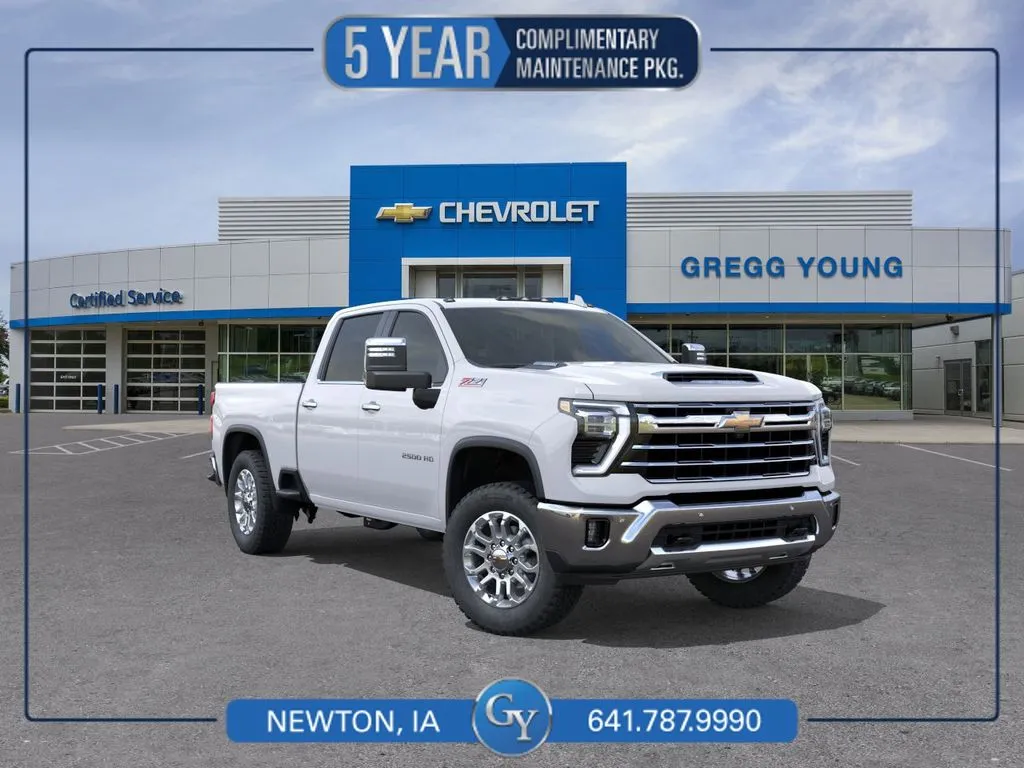 White 2026 Chevrolet Silverado 2500HD LTZ for sale in Newton, IA