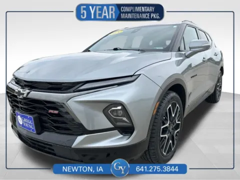 Gray 2024 Chevrolet Blazer RS for sale in Newton, IA