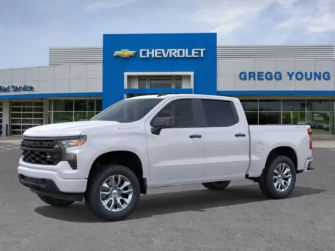 Photos of 2026 Chevrolet Silverado 1500 Custom for sale in Newton, IA at Gregg Young Chevrolet Newton