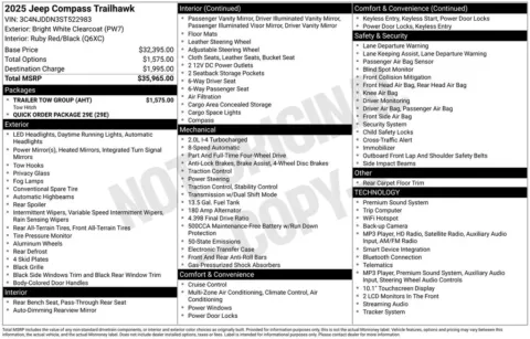 Photos of 2025 Jeep Compass Trailhawk for sale in Newton, IA at Gregg Young Chevrolet Newton