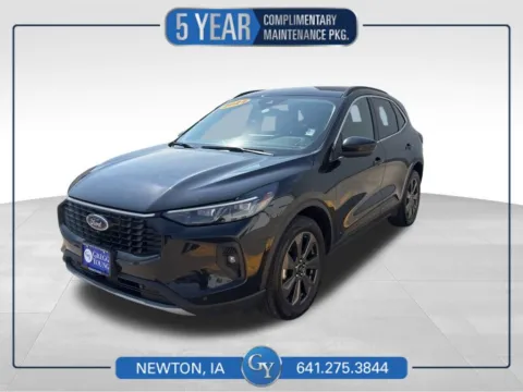 Black 2024 Ford Escape Platinum for sale in Newton, IA