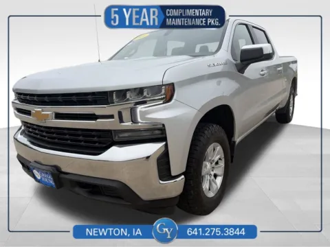 Silver 2021 Chevrolet Silverado 1500 LT for sale in Newton, IA