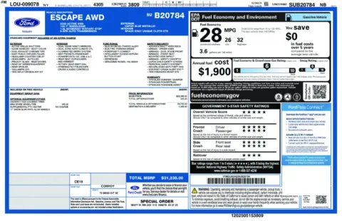 Photos of 2025 Ford Escape Active for sale in Newton, IA at Gregg Young Chevrolet Newton