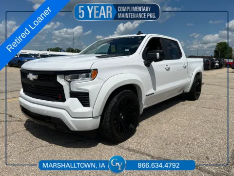 White 2025 Chevrolet Silverado 1500 RST for sale in Marshalltown, IA