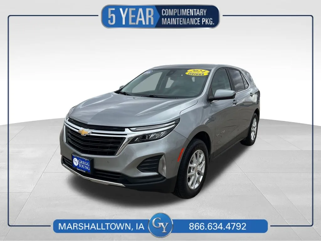 Gray 2024 Chevrolet Equinox LT for sale in Marshalltown, IA