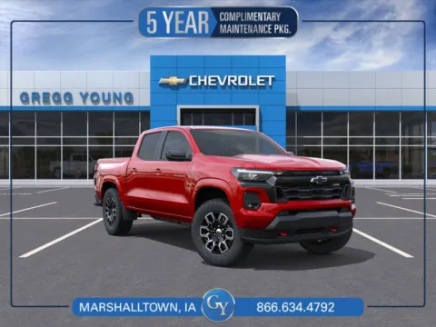 Red 2026 Chevrolet Colorado Z71 for sale in Marshalltown, IA