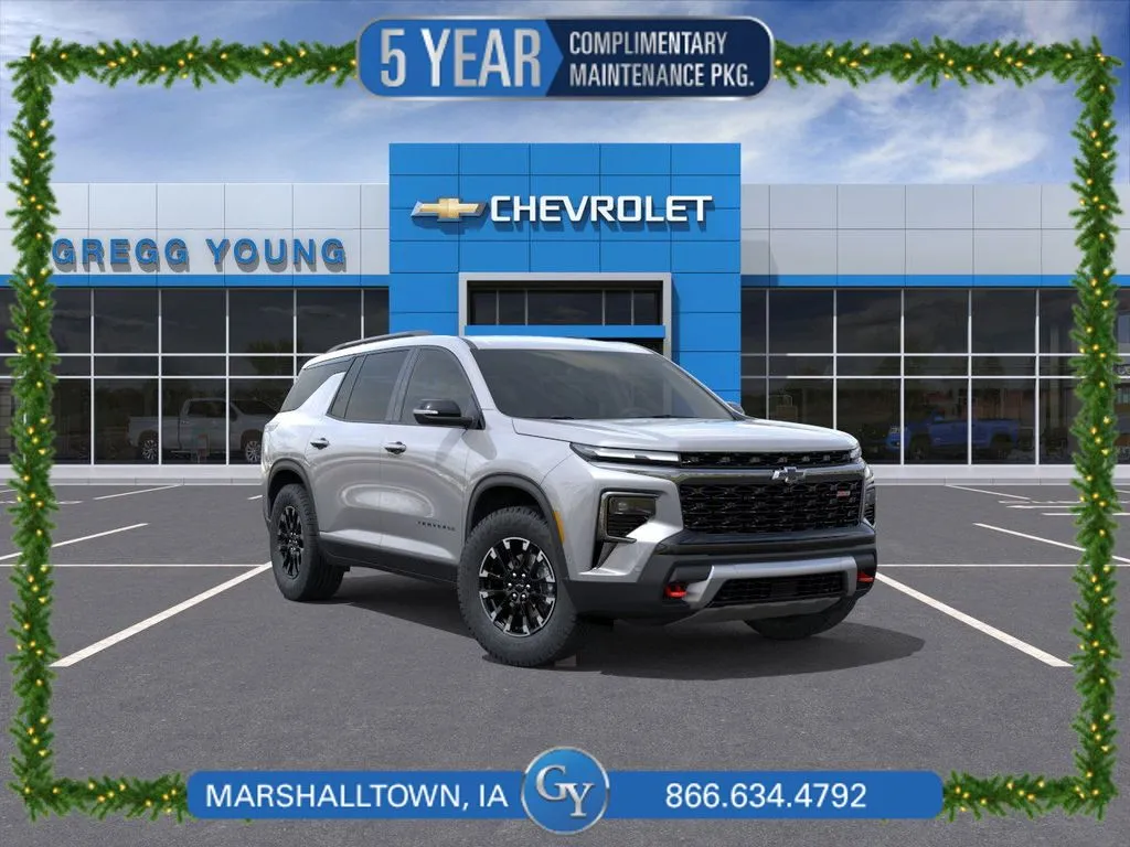 Gray 2026 Chevrolet Traverse Z71 for sale in Marshalltown, IA