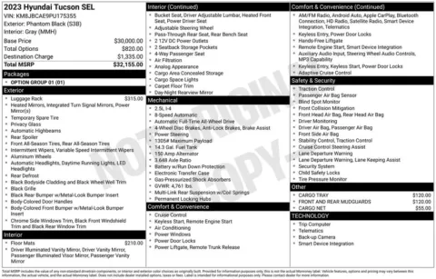 Photos of 2023 Hyundai Tucson SEL for sale in Marshalltown, IA at Gregg Young Chevrolet Marshalltown