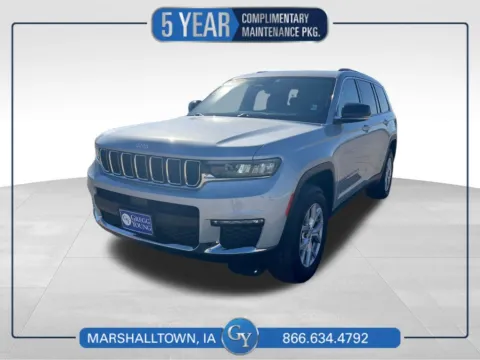 Silver 2022 Jeep Grand Cherokee L Limited for sale in Marshalltown, IA