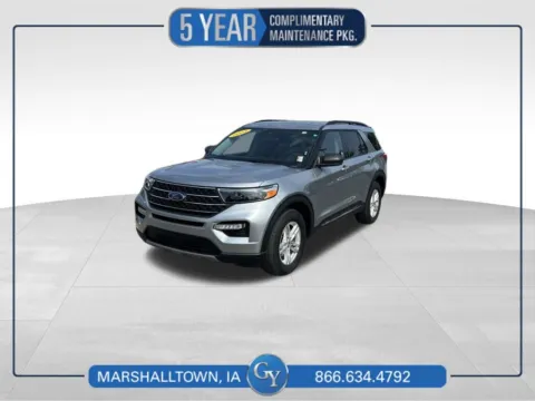 Silver 2023 Ford Explorer XLT for sale in Marshalltown, IA