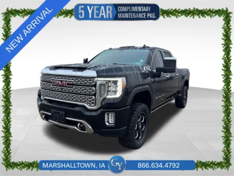 Black 2021 GMC Sierra 2500HD Denali for sale in Marshalltown, IA