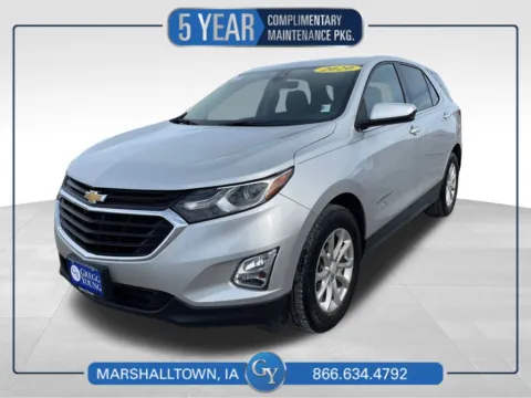 Silver 2020 Chevrolet Equinox LT for sale in Marshalltown, IA