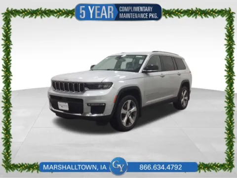 Silver 2022 Jeep Grand Cherokee L Limited for sale in Marshalltown, IA