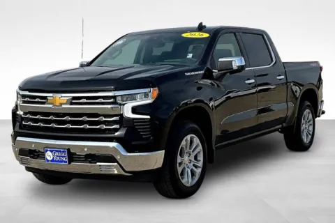 Black 2026 Chevrolet Silverado 1500 LTZ for sale in Marshalltown, IA