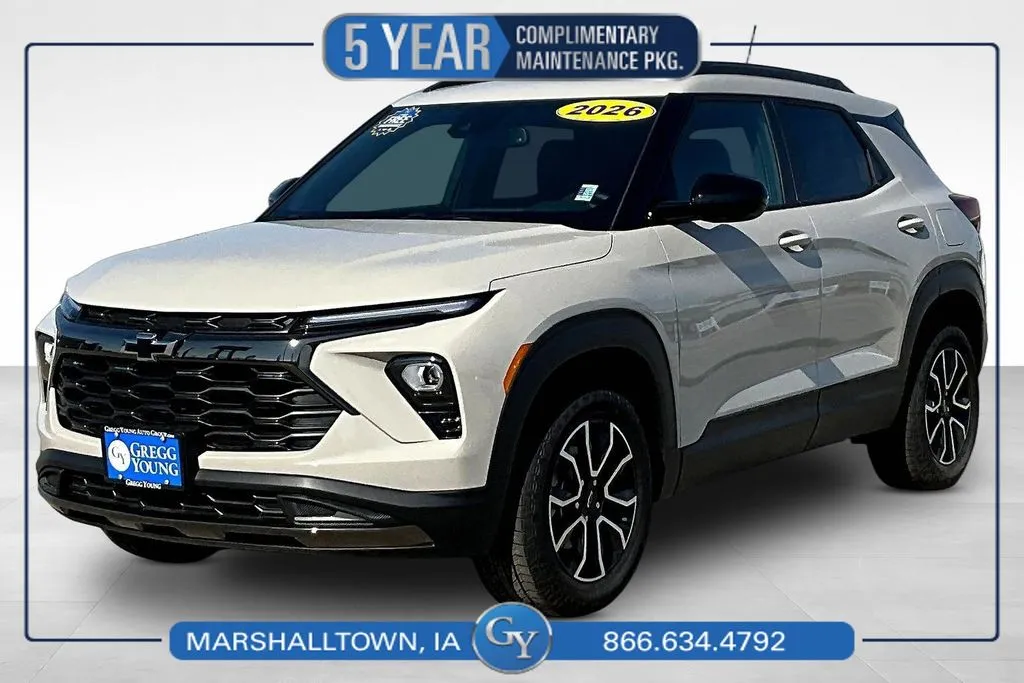 White 2026 Chevrolet TrailBlazer ACTIV for sale in Marshalltown, IA