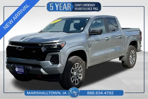 Gray 2023 Chevrolet Colorado Z71 for sale in Marshalltown, IA
