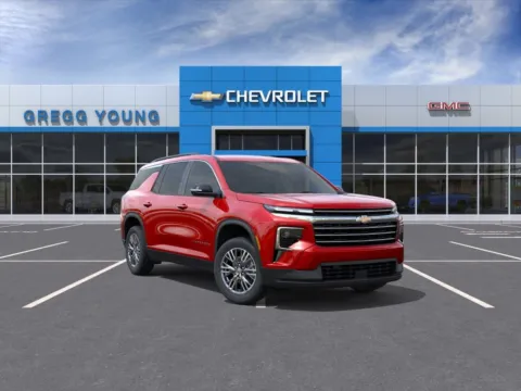 Red 2026 Chevrolet Traverse LT for sale in Marshalltown, IA