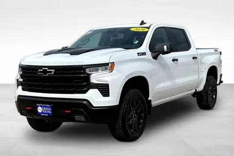 White 2026 Chevrolet Silverado 1500 LT Trail Boss for sale in Marshalltown, IA