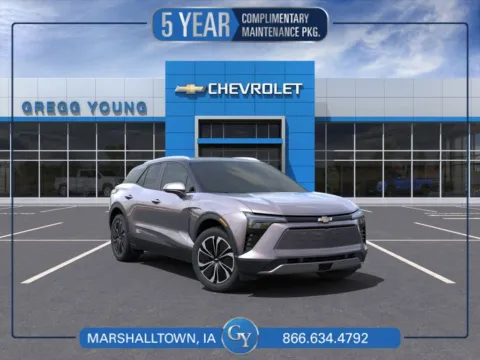 Gray 2025 Chevrolet Blazer EV LT for sale in Marshalltown, IA