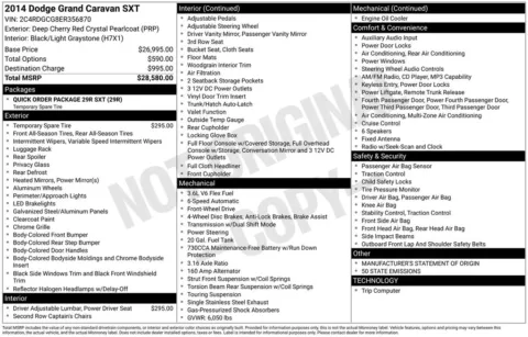 Photos of 2014 Dodge Grand Caravan SXT for sale in Marshalltown, IA at Gregg Young Chevrolet Marshalltown