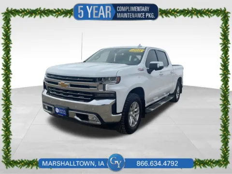 White 2021 Chevrolet Silverado 1500 LTZ for sale in Marshalltown, IA
