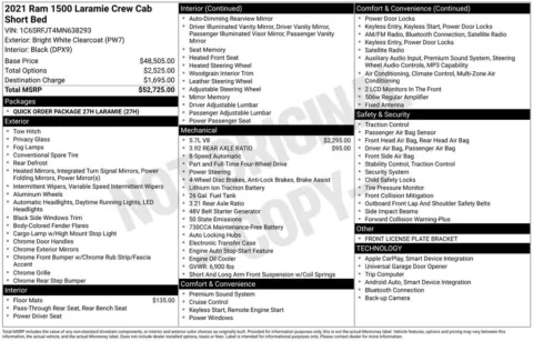 Photos of 2021 Ram 1500 Laramie for sale in Marshalltown, IA at Gregg Young Chevrolet Marshalltown