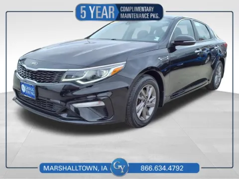 Black 2020 Kia Optima LX for sale in Marshalltown, IA