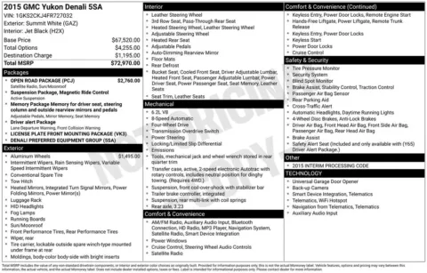 Photos of 2015 GMC Yukon Denali for sale in Marshalltown, IA at Gregg Young Chevrolet Marshalltown