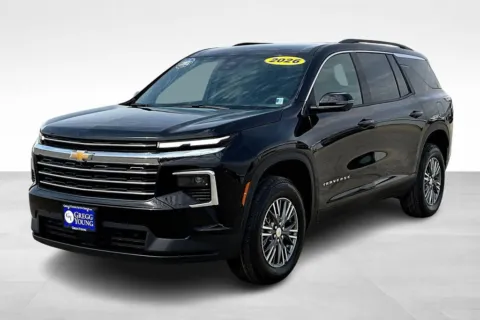 Black 2026 Chevrolet Traverse LT for sale in Marshalltown, IA