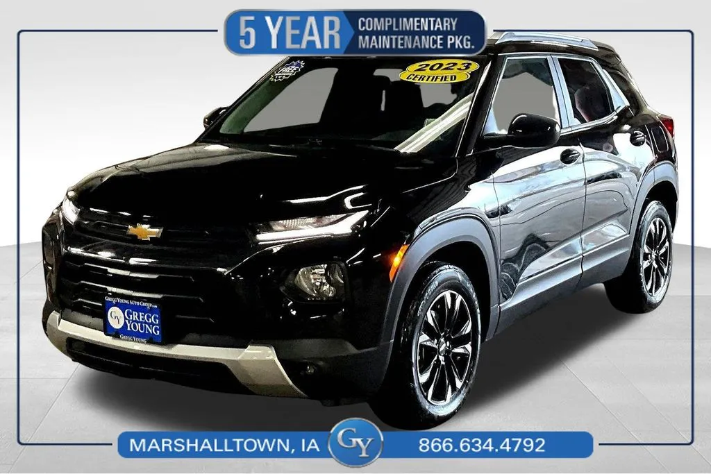Black 2023 Chevrolet TrailBlazer LT for sale in Marshalltown, IA