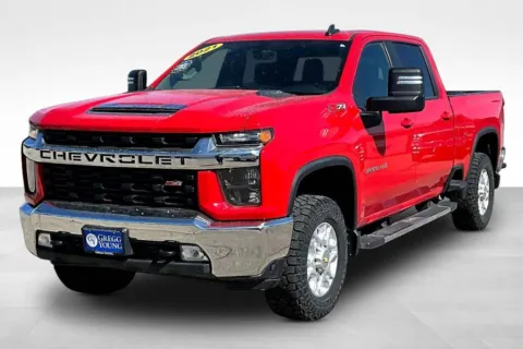 Red 2021 Chevrolet Silverado 2500HD LT for sale in Marshalltown, IA