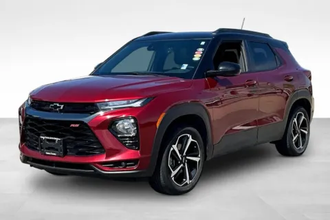 Red 2022 Chevrolet TrailBlazer RS for sale in Marshalltown, IA