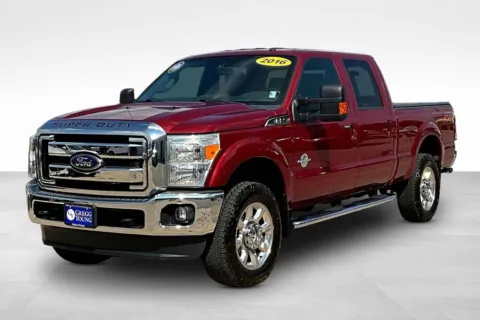 Red 2016 Ford F-250SD Lariat for sale in Marshalltown, IA