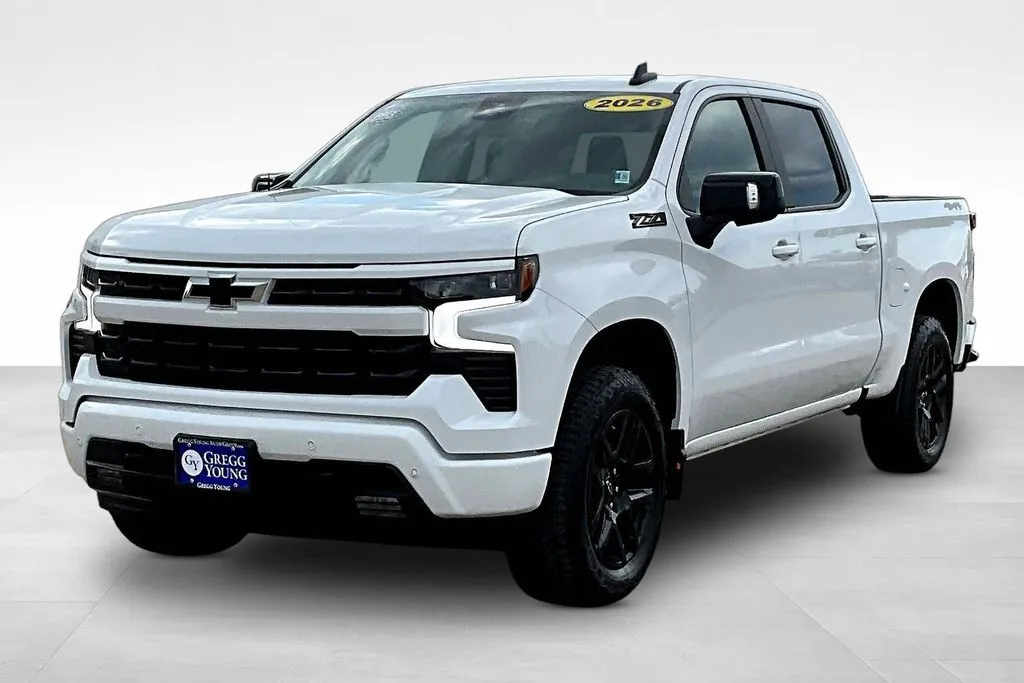 White 2026 Chevrolet Silverado 1500 RST for sale in Marshalltown, IA