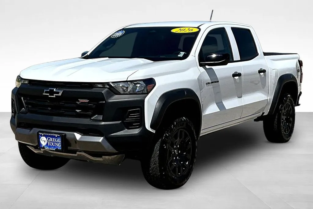White 2026 Chevrolet Colorado Trail Boss for sale in Marshalltown, IA