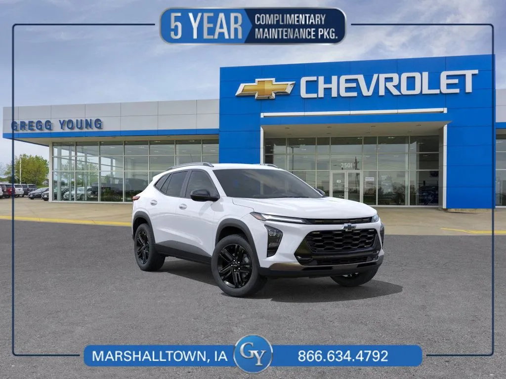 White 2025 Chevrolet Trax ACTIV for sale in Marshalltown, IA