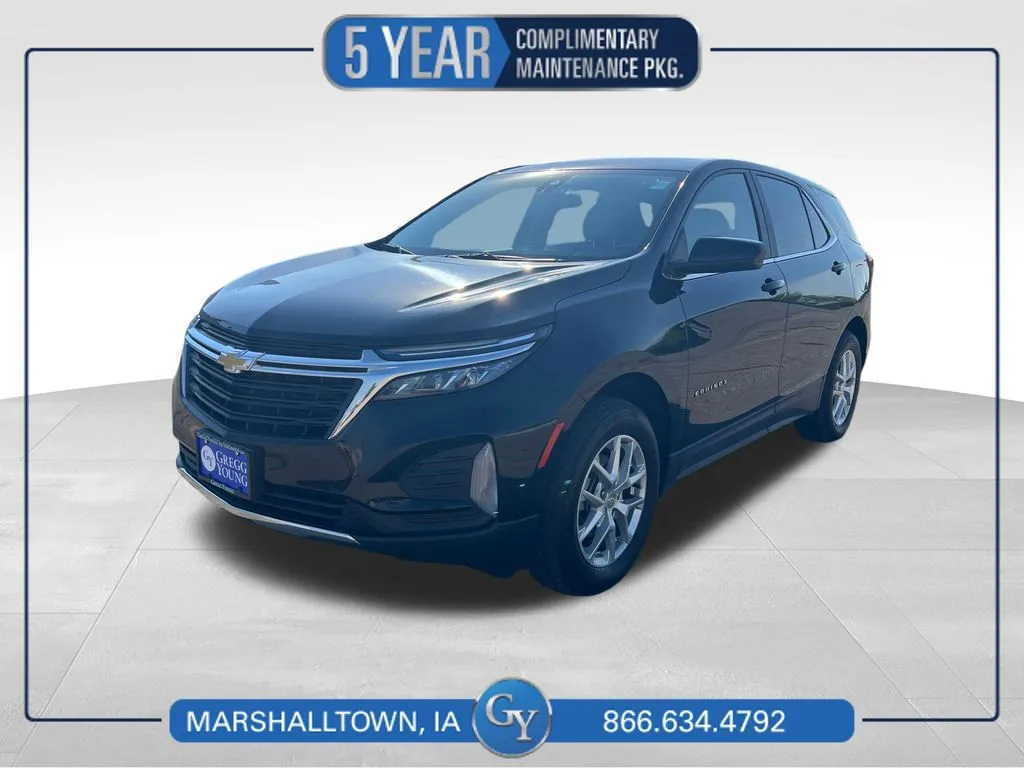 Black 2024 Chevrolet Equinox LT for sale in Marshalltown, IA