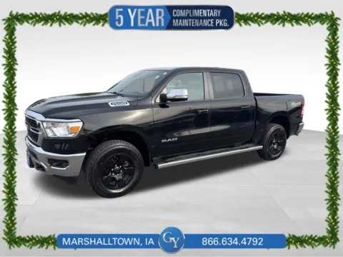 Black 2022 Ram 1500 Big Horn/Lone Star for sale in Marshalltown, IA