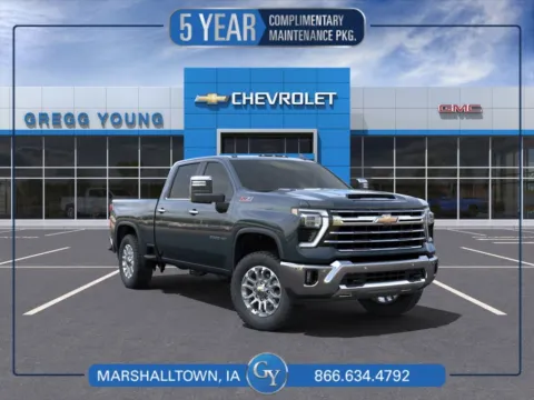 Gray 2025 Chevrolet Silverado 2500HD LTZ for sale in Marshalltown, IA