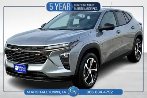 Gray 2026 Chevrolet Trax 1RS for sale in Marshalltown, IA
