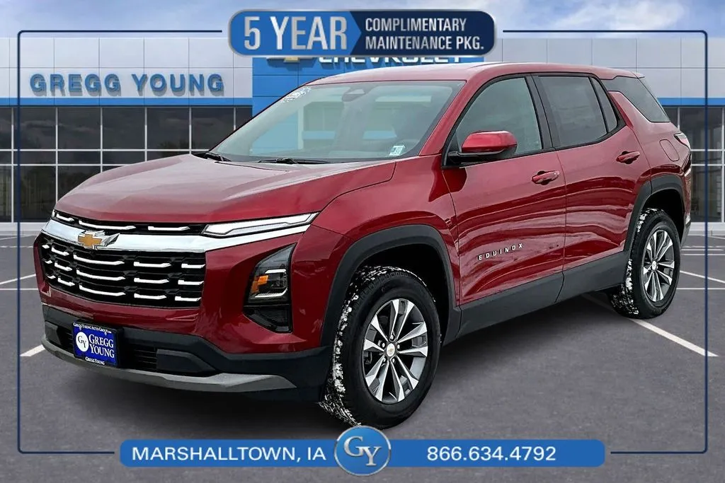 Red 2026 Chevrolet Equinox LT for sale in Marshalltown, IA